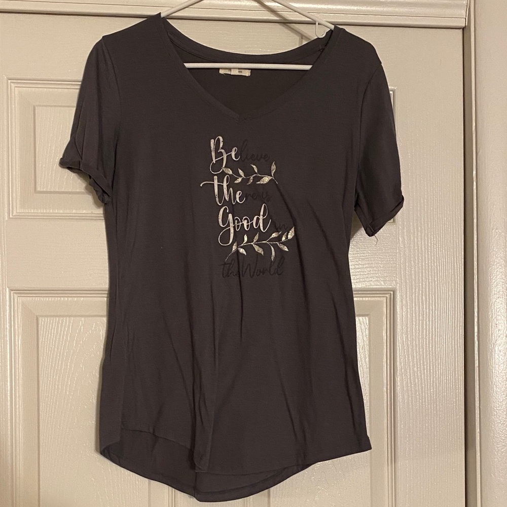 Maurices Women's Charcoal Graphic Tee